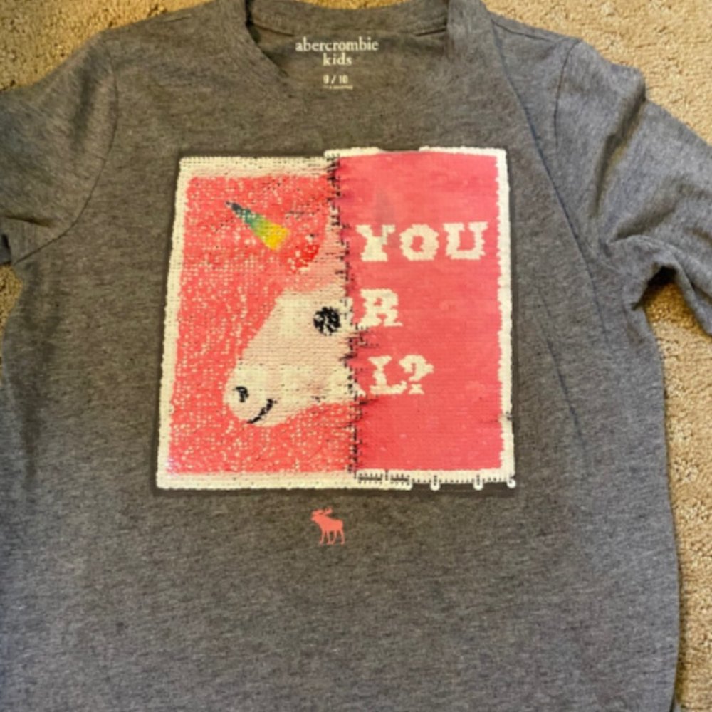 Abercrombie Kids Sequin Shirt